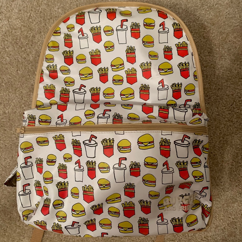 Burger and fries backpack!